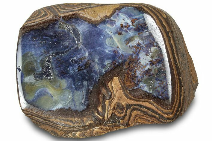 Free-Standing Boulder Opal Specimen - Australia #314853